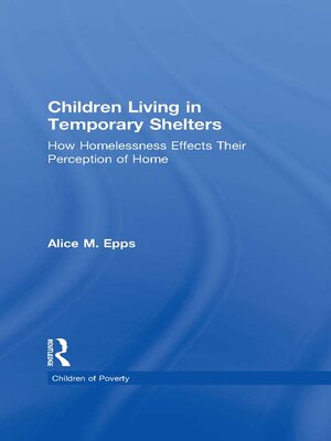 cover image of Children Living in Temporary Shelters